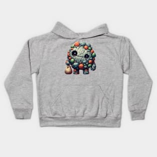 Cute Stone Golem Kids Hoodie